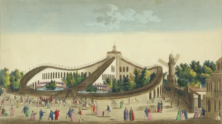 Luftspaziergänge, Jardin Baujon, ca. 1817